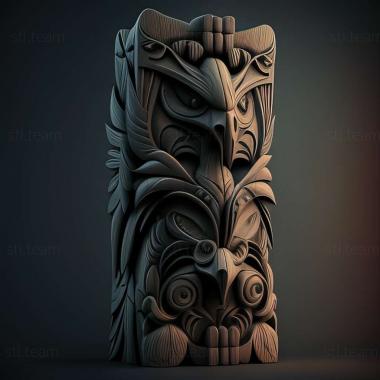 3D model totem (STL)